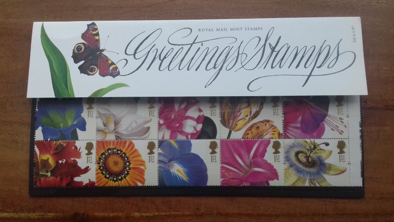 Great Britain 1997 Flowers Mint