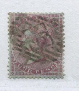 QV 1855 4d wmk Small Garter used