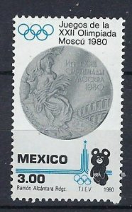 Mexico 1206 MNH 1980 Olympics (an9662)