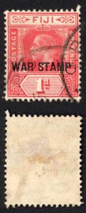 Fiji SG139s 1d WAR TAX Bold TA Fine used Cat 225 pounds