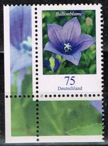 Germany 2011,Sc.#2410 MNH, Flower:  Balloon Flower (Platycodon grandiflorus)