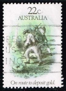 Australia #783 Gold Rush Era Sketches; Used (0.30)