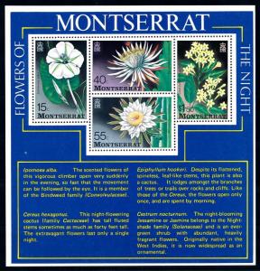 [64747] Montserrat 1977 Flora Flowers Blumen  Souvenir Sheet MNH