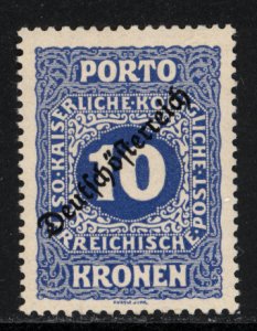 Austria 1919  Scott #J74 MLH