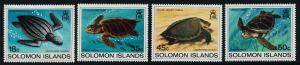 Solomon Islands 489-92 MNH Turtles