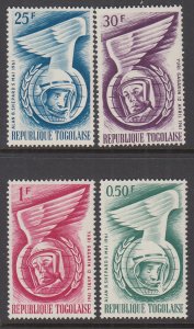 Togo 417-420 Space MNH VF