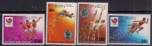 Penrhyn Cook Islands 1988 MNH Stamps Scott 359-362 Sport Olympic Games Coins