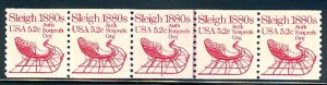 USA PNC SC# 1900 SLEIGH $0.052c PL# 2 WATER ACTIVATED PNC5 MNH