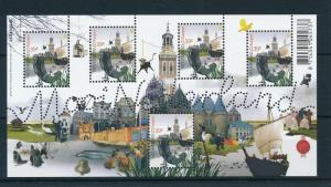 [16545] Netherlands 2006 Beautifull Holland Kampen Birds Fish Sheet MNH