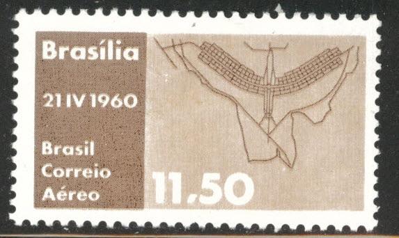 Brazil Scott C98 MH* 1960 Airmail