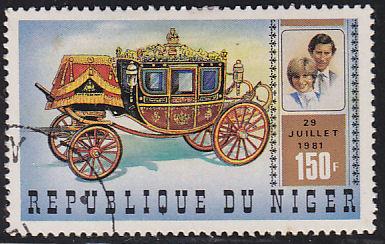 Niger 548 Royal Wedding 1981