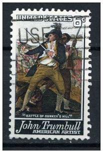 USA 1968 - Scott 1361 used - 6c, John Trumbull 