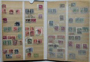 Lithuania 1920’s/30’s specialised collection of cancellations on definiti Stamps