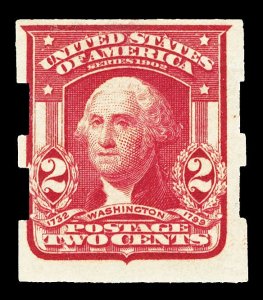 Scott 320A 2c Washington Shield Type II Issue Mint F-VF OG H Cat $45