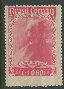 Brazil - Scott 693 - Famous Person - 1950 - MVLH- Single 60c Stamp