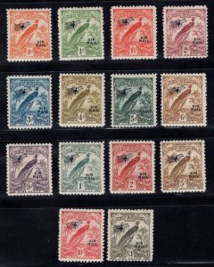 MOMEN: PAPUA NEW GUINEA SG #163-176 1932 MINT OG VLH £300 LOT #67821