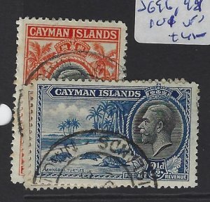 Cayman Islands SG 96, 99, 101 VFU (3gsk)