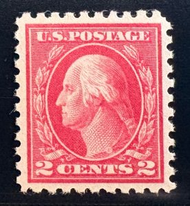 US #463 MINT OG LH XF+