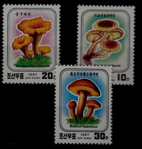 Korea N 2619-21 MNH Mushrooms SCV5.75