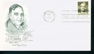 US Sc# 1397 FDC Fiorello LaGuardia New York City Artmaster