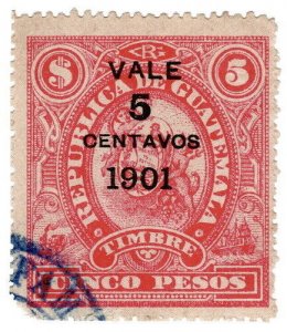 (I.B) Guatemala Revenue : General Duty 5c on 5P OP