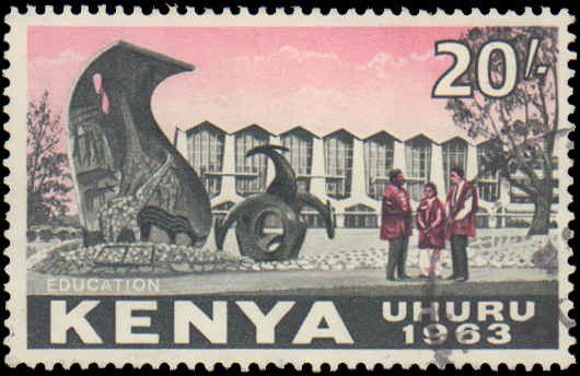 Kenya # 9-14, Incomplete Set (6), 1963, Used