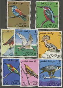 Qatar 279-86 * mint hinged bird (2107 365)