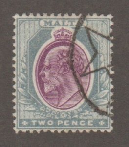 Malta - Scott# 23 - Edward VII