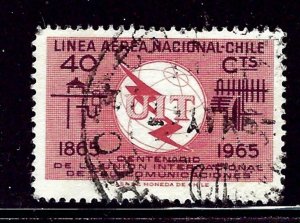 Chile C256 Used 1965 issue