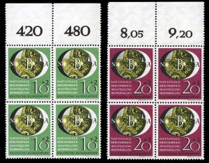 Germany #B318-319 (Mi. 139-140) Cat€440, 1951 National Philatelic Expositio...