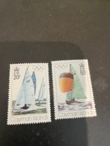 Cayman Islands sc 377-378 MNH
