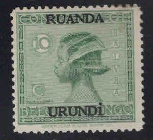 Ruanda-Urundi Scott 7 MH* stamp
