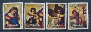 [116593] Aitutaki 1989 Christmas Art paintings Titian  MNH