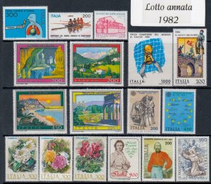 Italy - 1982 MNH** Fine valuable lot