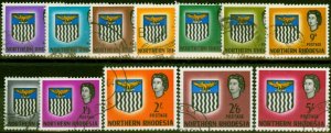 Northern Rhodesia 1963 Set of 12 to 5s SG78-86 V.F.U 