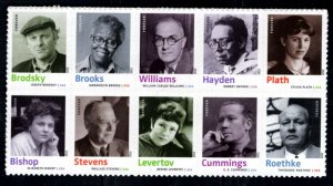 U.S. - 4654-63 - Poets - EXTRA FINE - Never Hinged