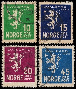 Norway 1925 Sc 111-14 U vf