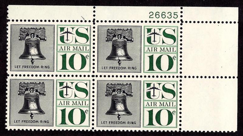 C57 Mint,OG,NH... Plate Block of 4... SCV $4.50