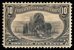 MOMEN: US STAMPS #290 MINT OG VVLH APPEARS NH PSE GRADED CERT XF-SUP 95