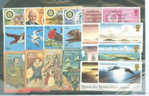 Virgin Islands #381-400  Single (Complete Set)