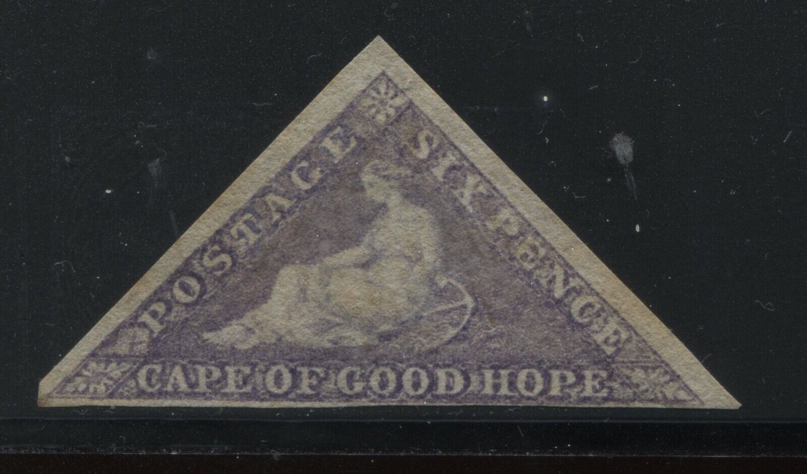 Cape of Good Hope 1855 6d lilac Triangular mint no gum | Africa - South ...