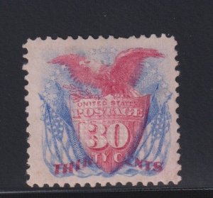 121 VF-XF OG lightly hinged PSE cert  with rich color ! see pic !