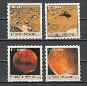 St. Thomas, 2004 issue. Mars Exploration, Space issue.