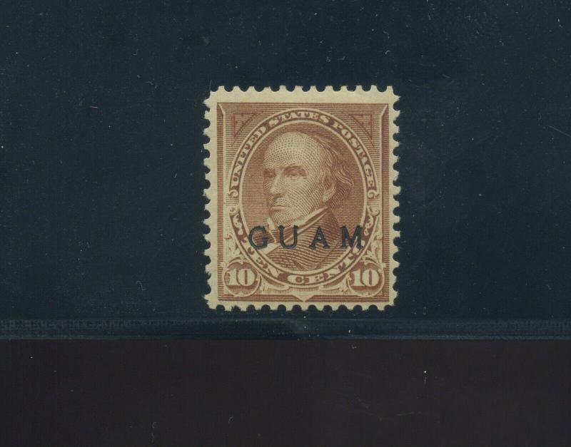 Guam Scott #8 Overprint Mint  Stamp (Stock Guam #8-1)