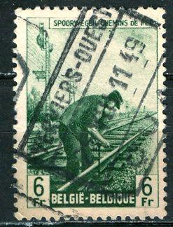 Belgium; 1946: Sc. # Q282: O/Used Single Stamp