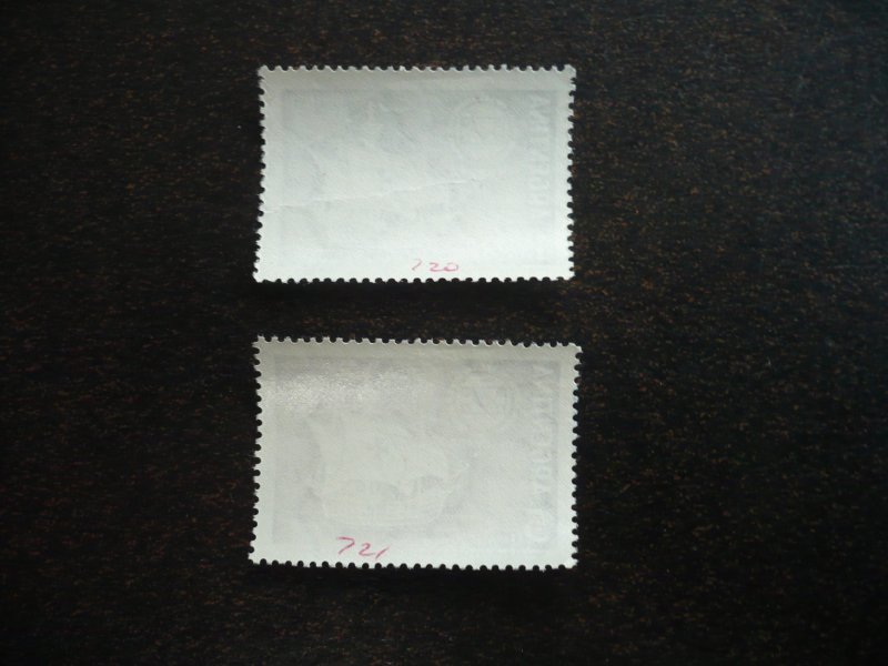 Stamps - Argentina - Scott# 720-721 - Mint Hinged Set of 2 Stamps