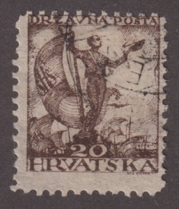 Croatia-Slavonia 2L36 Youth With Standard 1919