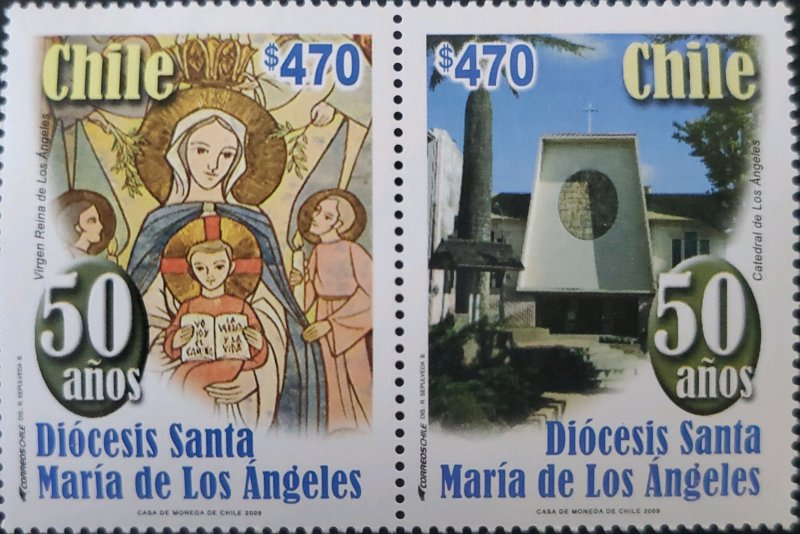 O) 2009 CHILE, DIOCESE SANTA MARIA DE LOS ANGELES, VIRGIN QUEEN OF LOS ANGELES,