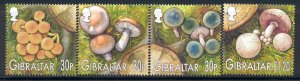 Gibraltar - 2003 Set of 4 Mushrooms #950-3 cv $ 8.75 Lot# 981