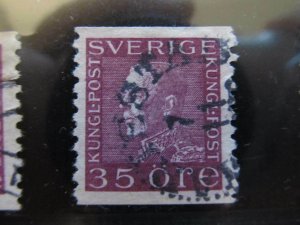Sweden Sweden Sverige Sweden 1930 Unwmk 35o Perf 10 Fine Green Used A13P2F209-